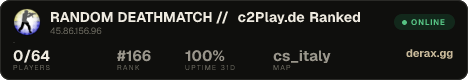 ▅ ▆ ▇ RANDOM DEATHMATCH // c2Play.de ★ Ranked