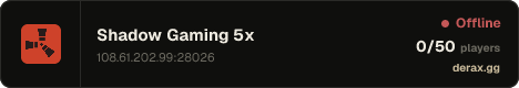 Shadow Gaming 5x