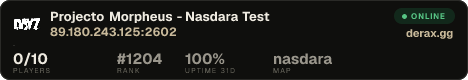 Projecto Morpheus - Nasdara Test