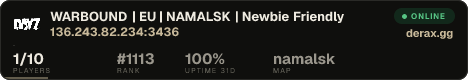 WARBOUND | EU | NAMALSK | Newbie Friendly