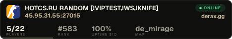 ️HOTCS.RU️ RANDOM [!VIPTEST,!WS,!KNIFE]