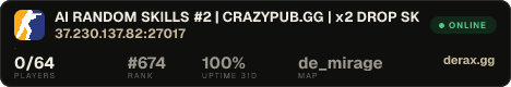 AI RANDOM SKILLS #2 | CRAZYPUB.GG | x2 DROP SKINS