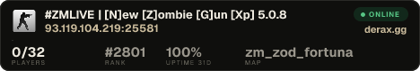 #ZMLIVE | [N]ew [Z]ombie [G]un [Xp] 5.0.8
