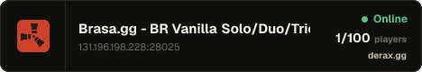 Brasa.gg - BR Vanilla Solo/Duo/Trio