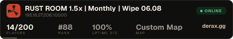RUST ROOM 1.5x | Monthly | Wipe 06.08