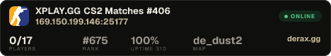 XPLAY.GG • CS2 Matches #406