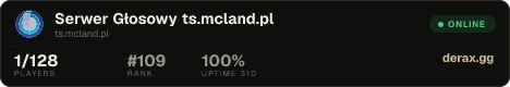 Serwer Głosowy ts.mcland.pl