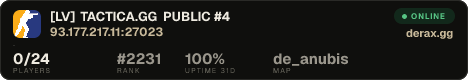 [LV] TACTICA.GG · PUBLIC #4