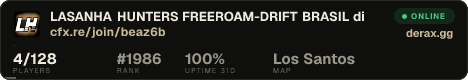 LASANHA HUNTERS FREEROAM-DRIFT BRASIL di