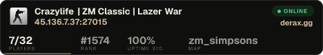 Crazylife | ZM Classic | Lazer War