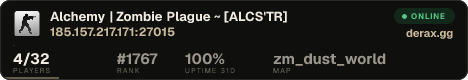 Alchemy | Zombie Plague ~ [ALCS'TR]
