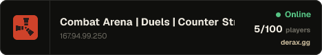 Combat Arena | Duels | Counter Strike | BaseWars | GunGame |