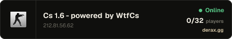 Cs 1.6 - powered by WtfCs