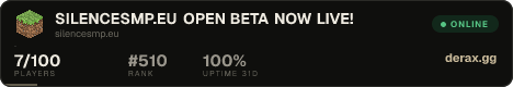 ✧SILENCESMP.EU✧ OPEN BETA NOW LIVE!