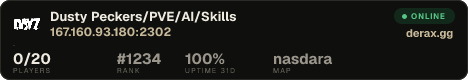 Dusty Peckers/PVE/AI/Skills