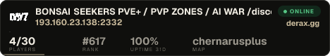 BONSAI SEEKERS PVE+ / PVP ZONES / AI WAR /discord.gg/zTK7gB9bns