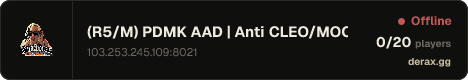 (R5/M) PDMK AAD | Anti CLEO/MOON/SF
