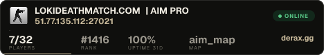 LOKIDEATHMATCH.COM | AIM PRO