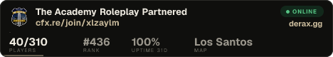 The Academy Roleplay Partnered