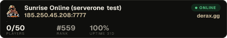 Sunrise Online (serverone test)