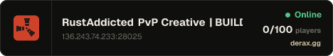 RustAddicted PvP Creative | BUILD | CUSTOM PLUGINS | UNLIMITED