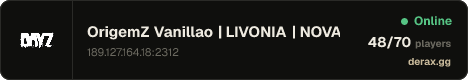 OrigemZ Vanillao | LIVONIA | NOVA SEASON | discord.gg/origemz