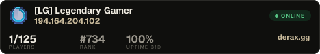 [LG] ★ Legendary Gamer ★
