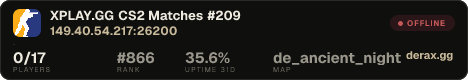 XPLAY.GG • CS2 Matches #209