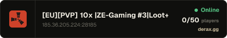 [EU][PVP] 10x |ZE-Gaming #3|Loot++|Skills|Events|Monthly MAP|BP
