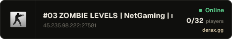 #03 ZOMBIE LEVELS | NetGaming | netgamingcs.com