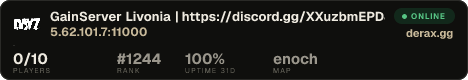 GainServer Livonia | https://discord.gg/XXuzbmEPD8