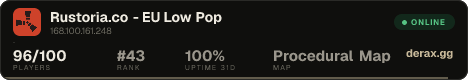 Rustoria.co - EU Low Pop