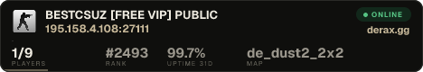 BESTCSUZ █ [FREE VIP] █ PUBLIC
