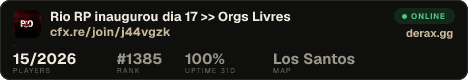 Rio RP inaugurou dia 17 >> Orgs Livres