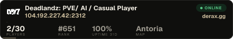 Deadlandz: PVE/ AI / Casual Player