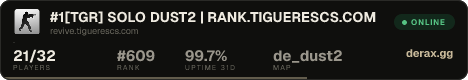 #1[TGR] SOLO DUST2 | RANK.TIGUERESCS.COM