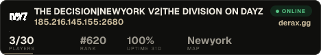 THE DECISION|NEWYORK V2|THE DIVISION ON DAYZ SEASON 1