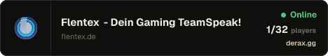 Flentex - Dein Gaming TeamSpeak!