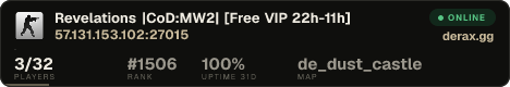 Revelations |CoD:MW2| [Free VIP 22h-11h]