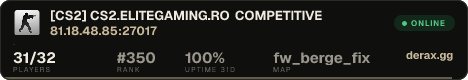 [CS2] CS2.ELITEGAMING.RO » COMPETITIVE