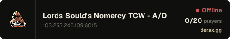 Lords Sould's Nomercy TCW - A/D
