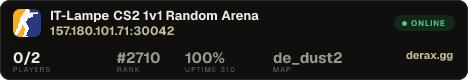 IT-Lampe CS2 1v1 Random Arena