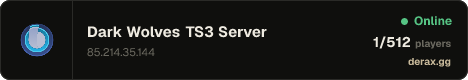 Dark Wolves TS3 Server