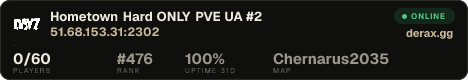 Hometown Hard ONLY PVE UA #2