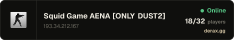 Squid Game AENA [ONLY DUST2]