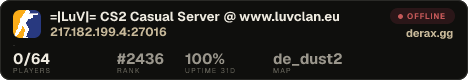 =|LuV|= CS2 Casual Server @ www.luvclan.eu