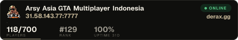 Arsy Asia GTA Multiplayer Indonesia