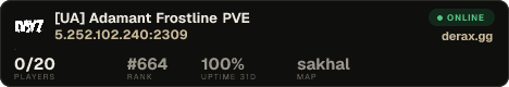 [UA] Adamant Frostline PVE