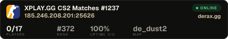 XPLAY.GG • CS2 Matches #1237