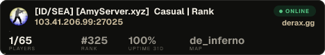 [ID/SEA] [AmyServer.xyz] Casual | Rank